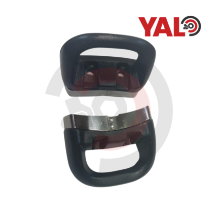 Par de asas 2 huecos, acero mediano.