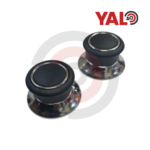 Perilla para tapa de vidrio / acero. Tipo Record.