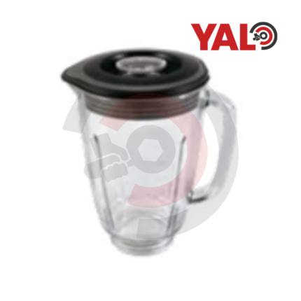 Vaso vidrio BL-A92-2 con tapa.