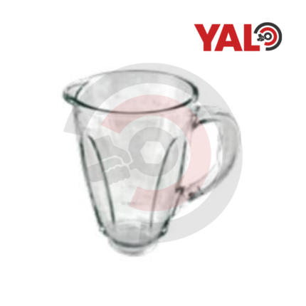 Vaso vidrio A-96 flor BL95.