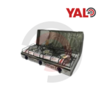 Cocina doméstica acero tres hornillas – Surge.