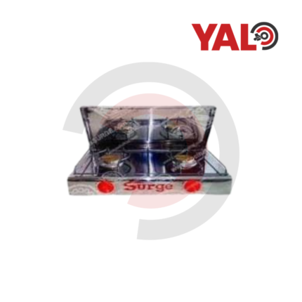 Cocina doméstica acero dos hornillas – Surge.