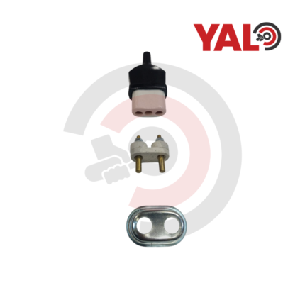 Toma de horno eléctrico Loza + espiga + porta espiga.