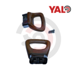 Asas oreja Record efecto madera.