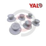 Perilla arrocera blanca plástico.