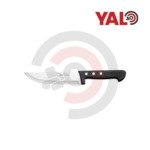 Cuchillo de cocina 8" mango negro.